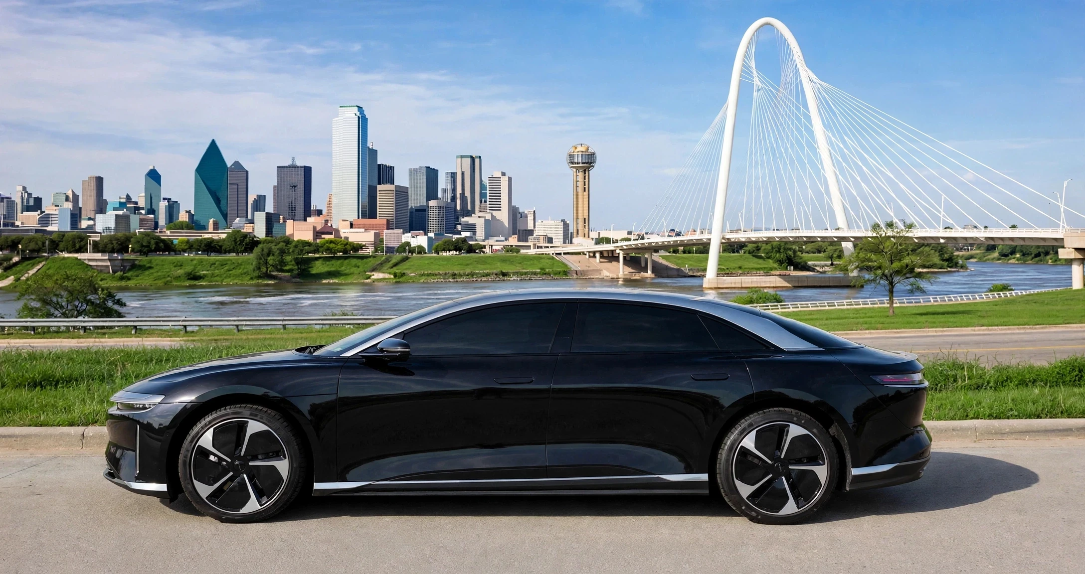 Lucid Air Dallas Limo